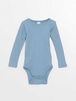 Bisiklet Yaka Basic Erkek Bebek ??t??tl? Body