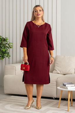 Платье А-3571 бордо