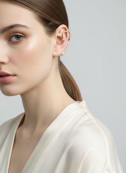 Серьги - кафф