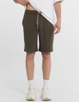 Шорты мужские в цвете серый хакки серый хаки 331010 - Mark formelle фото 2