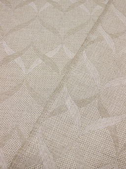 Полульняной жаккард Косы цв.суровый, ВИД2, ш.1.9м, лен-51%, хлопок-49%, 210гр/м.кв - Купава фото 4