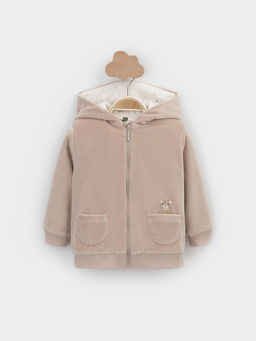 К 302662/нюдовый беж куртка д/дет яс