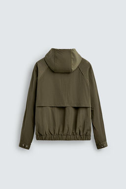 LIGHTWEIGHT WATER-REPELLENT TECHNICAL JACKET - Zara фото 10