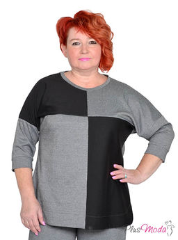 Туника Модель №1833 размеры 44-84 - Plusmoda фото 2