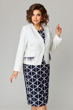 Костюм Aira Style 24-32 Сине-молочный