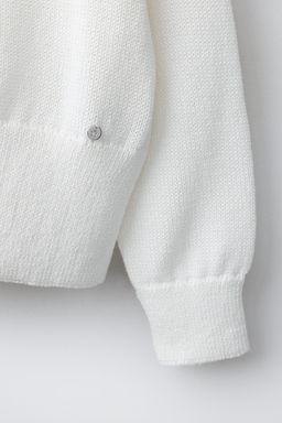 JERSEY CUELLO BARCO / Crudo - Zara фото 4