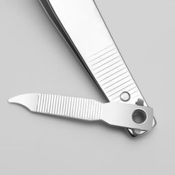 Цена за 12 шт. Кусачки книпсер маникюрные, с пилкой, 5.5 см, в коробке