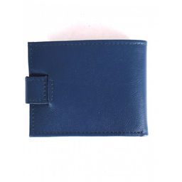 Портмоне мужское Croco-ПР-901 натуральная кожа 2 отд, 4 карм, синий бергамо (47) 264819  фото 2