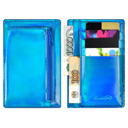 Чехол д/пласт. карт арт.48414/50 ГОЛОГРАФИК СИНИЙ