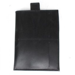 Обложка/футляр для паспорта Croco-П-408 натуральная кожа 1отд, 3карм, черный пулл-ап (254) 235513  фото 2