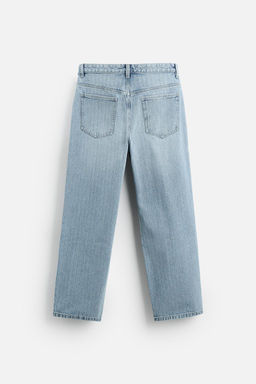 STRUCTURED RELAXED FIT JEANS - Zara фото 6