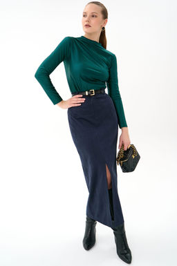 Лонгслив Нора (изумрудный) - Эльза фото 8