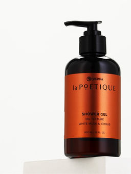 Гель для душа парфюмированный, аромат белый мускус и цитрус, 300 мл, laPOETIQUE