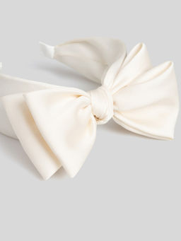 ACOOLA / Ободок детский Hattie молочный  фото 4