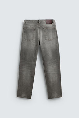 JEANS STRAIGHT FIT / Gris - Zara фото 8