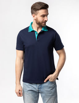 VILATTE / Футболка-поло из трикотажа пике с эластаном  фото 2