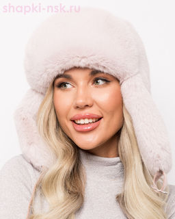 Скай Ушанка экомех норка женская (56-58)