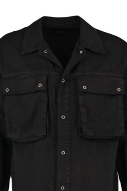 TRENDYOL MAN Siyah Regular Fit Erkek Buyuk Cepli Kot Ceket TMNAW20CE0234 - Trendyolmilla фото 7