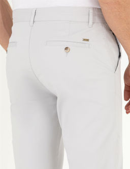 A__k Gri Regular Fit Kanvas Pantolon - Pierre cardin фото 7