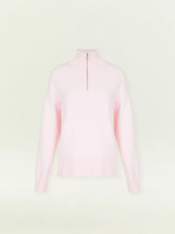 Свитер Emka B3144/cwarts из вискозы с нейлоном розовый фото 6