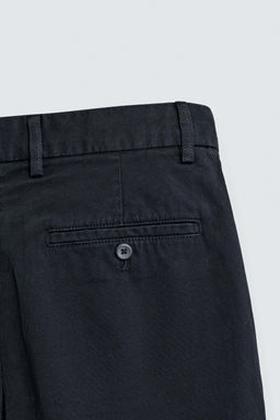 TEXTURED STRAIGHT-LEG TROUSERS - Zara фото 9