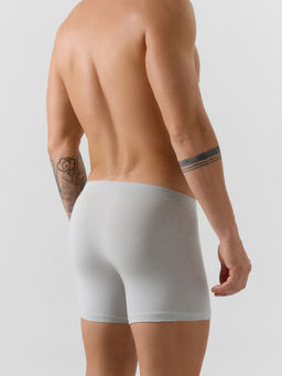 Цена за 2 штуки! Трусы боксеры мужские серые - Mark formelle фото 5