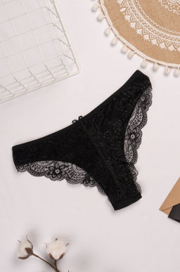 Женские трусы бразилиана с кружевом Donella  фото 6