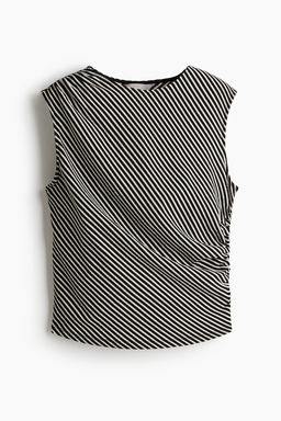 Top drapeado sin mangas - H&m фото 5