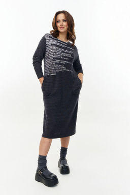 Платье AVE RARA 5039 антрацид