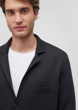 Antrasit Triko Blazer - Mavi фото 5