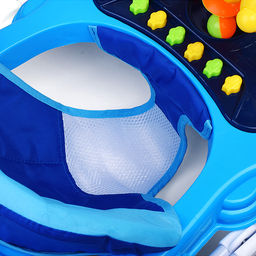 Ходунки "Веселая карусель" (цвет синий/голубой)