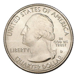 Монета 25 центов 2018 года D Национальные парки  №41 Национальное побережье живописных камней