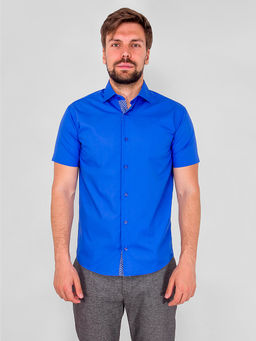 Сорочка мужская короткий рукав GREG 230/109/AZ/ZS/P/1  фото 7