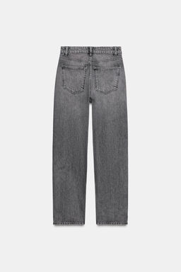 JEANS TRF MOM FIT TIRO ALTO / Gris antracita - Zara фото 8