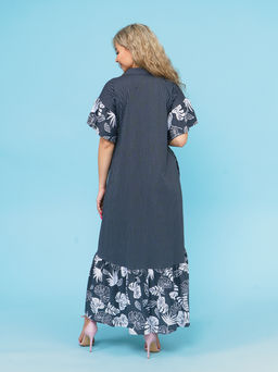 868 Платье "Серый"