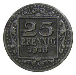 25 пфеннигов 1918 года Германия  Нотгельд Мюнстер