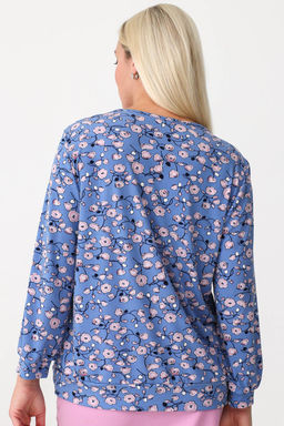 Блузка женская 3055/07/Голубой - Rise фото 2