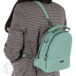 Рюкзак женский 670091 green Velina Fabbiano-Safenta/30 в Новосибирске