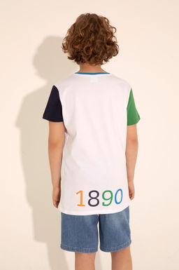 Белая футболка для мальчика - U.s. polo assn фото 11