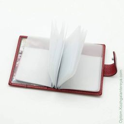 Женская кожаная визитница Sergio Valentini СВ 8086-010  фото 6