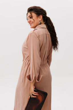 Платье ANELLI 1592 тростниковый сахар