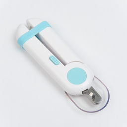 Когтерез для животных с LED фонарём и пилкой для ногтей, голубой - Simaland фото 3