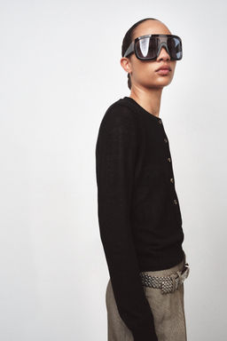 JERSEY PANADERO PUNTO / Negro - Zara фото 2