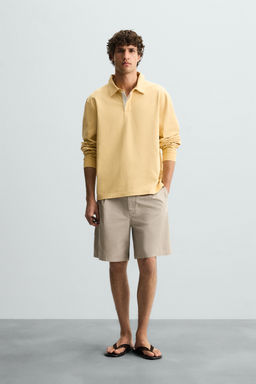 CONTRAST POLO SHIRT - Zara фото 9