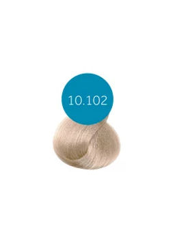Краска для волос 10.102 3DELUXE PROFESSIONAL платиновый блонд пепельно-жемчужный  фото 2
