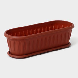 Цена за 2 шт. Горшок для кактуса с поддоном «Фелиция», 1.5 л, терракотовый