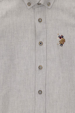 Базовая рубашка Stone с длинными рукавами для мальчика - U.s. polo assn фото 3