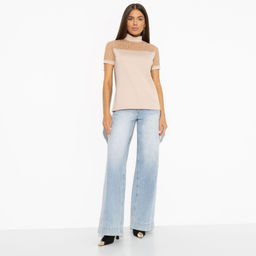 Водолазка универсальная
 С тобой вдвоём (beige) - Charutti фото 17