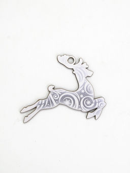 Ёлочная игрушка деревянная «Новый год: олень», набор 10 шт.