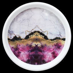 Поднос круглый 38 см / 380 /уп 80/ - Галеонтрейд фото 3